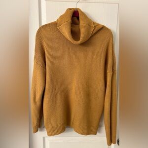Zulily Marigold Heavyweight Cotton Blend Cowl Pullover, Great Condition, M/8-10.